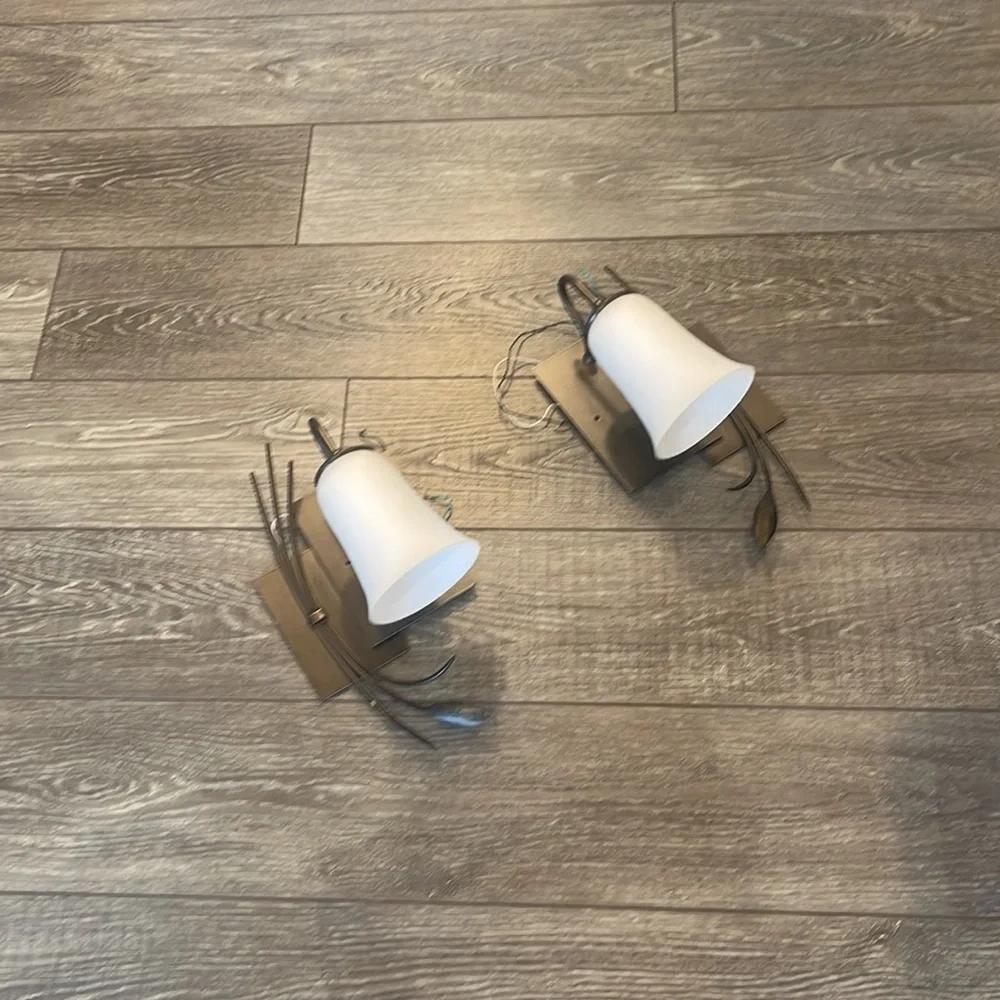 West elm sconce set